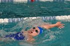 Swimming vs Babson  Wheaton College Swimming vs Babson College. - Photo By: KEITH NORDSTROM : Wheaton, Swimming, Babson